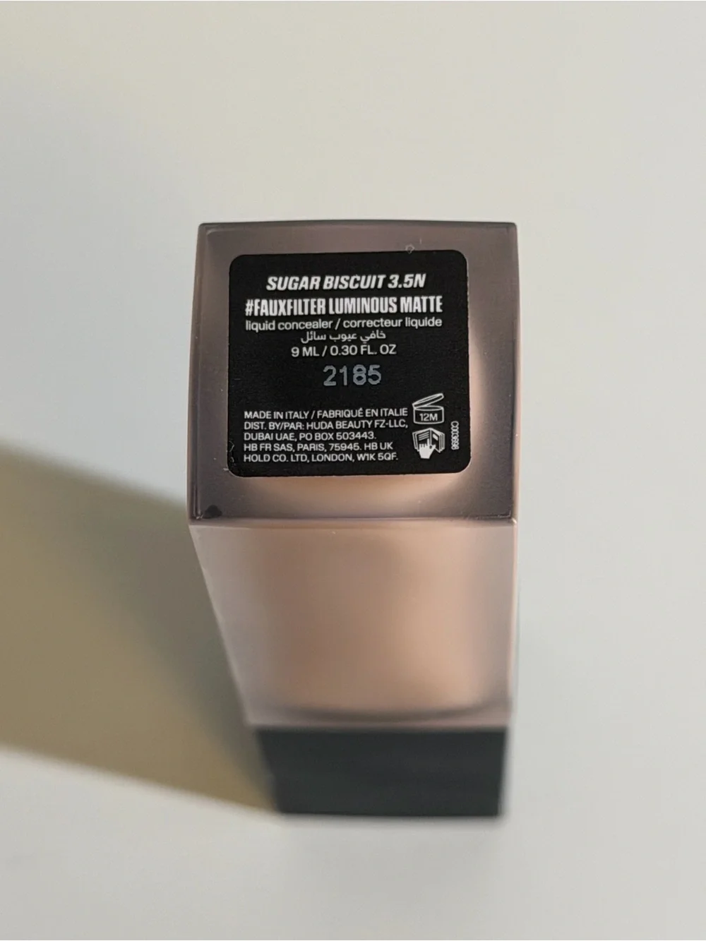 Huda Beauty Faux Filter Luminous Matte Concealer - Sugar Biscuit
